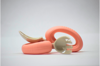 Fork/Spoon Set Light Pink