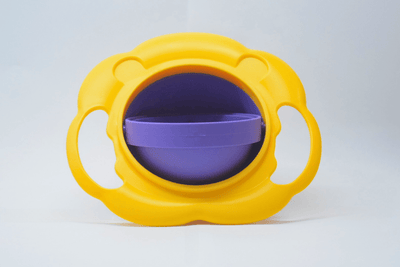 360 Bowl - Purple and Yellow
