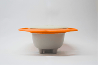 360 Bowl - Beige and Orange