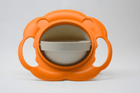 360 Bowl - Beige and Orange