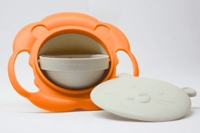360 Bowl - Beige and Orange