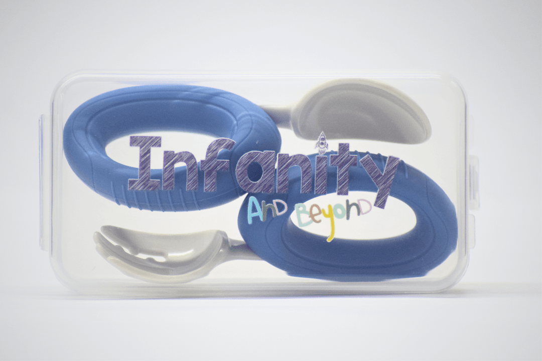 Fork/Spoon Set Blue